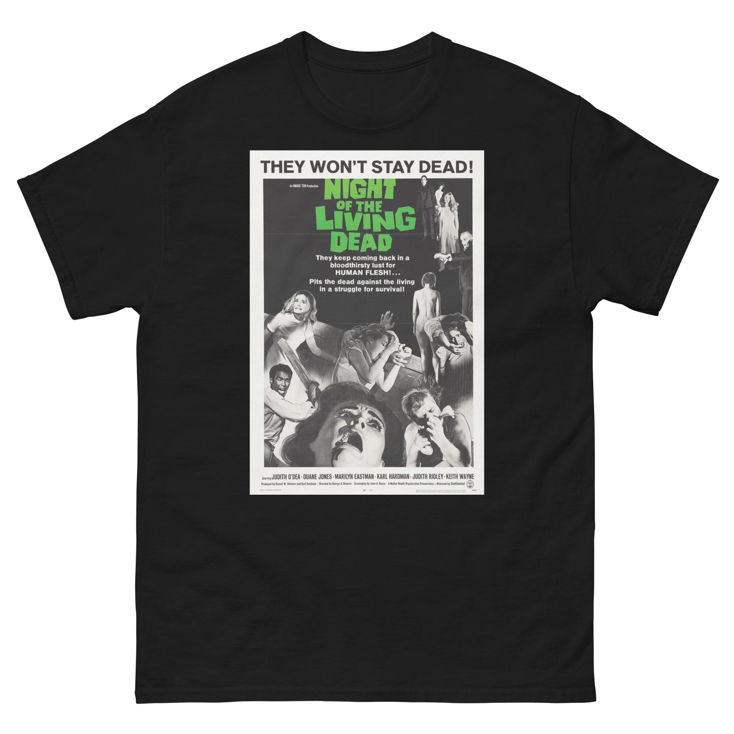 Night of the living Dead Poster tee