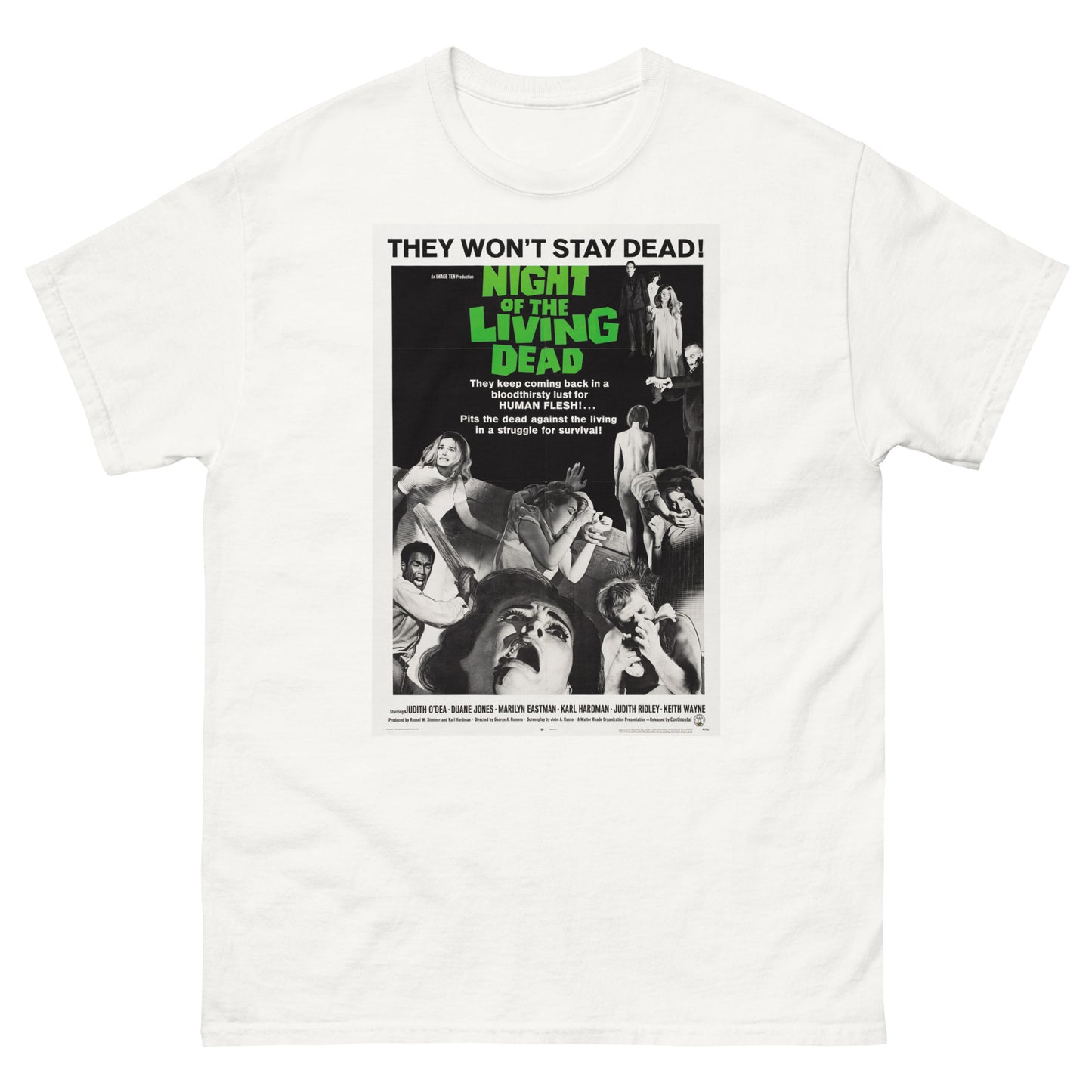 Night of the living Dead Poster tee