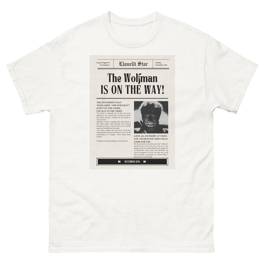 Wolfman Newspaper Tee